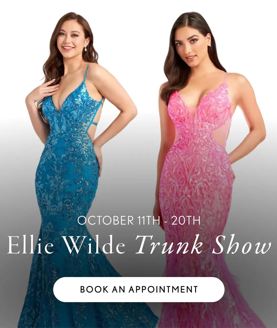 Ellie Wilde Trunk Show mobile banner