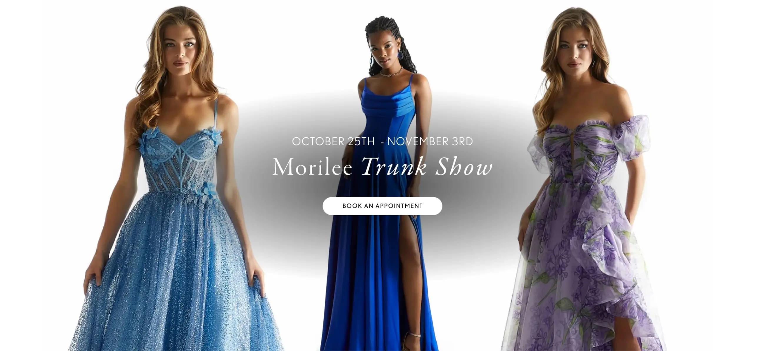 Morilee Prom Trunk Show desktop banner