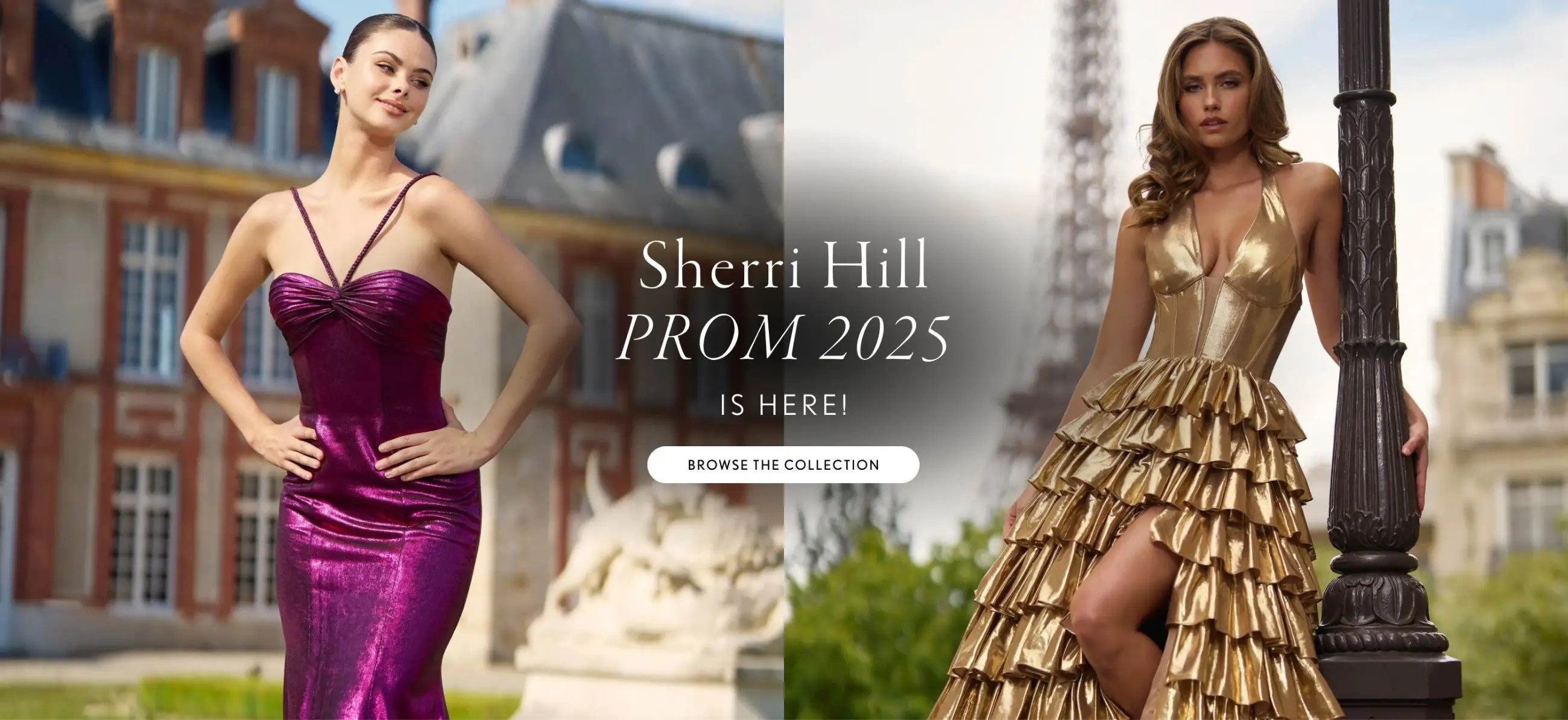 Sherri Hill Prom 2025 Banner