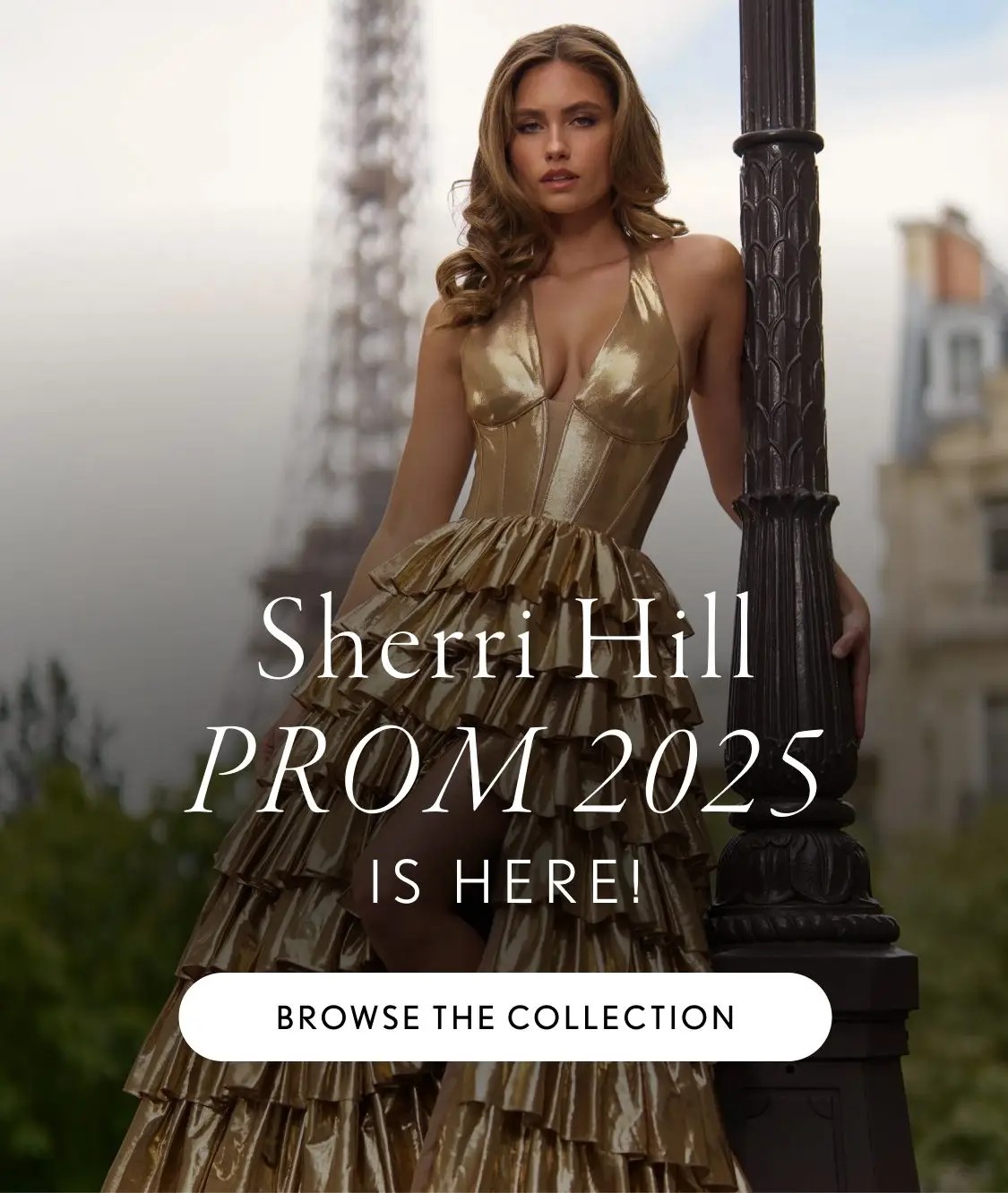 Sherri Hill Prom 2025 Mobile Banner